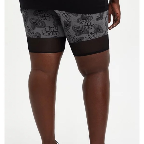 TORRID space jam 2 mesh panel bike shorts! - Picture 3 of 6